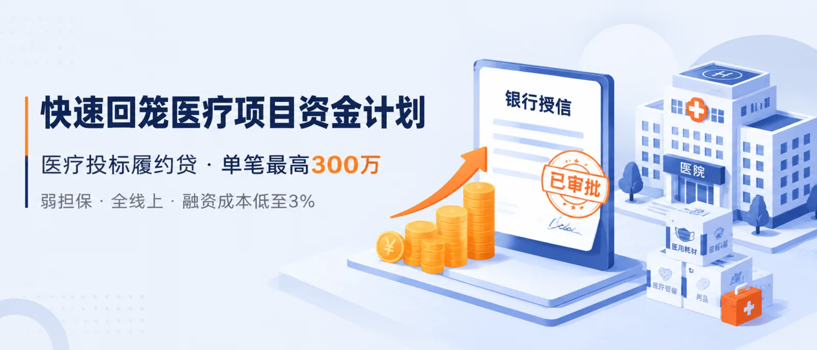 快速回笼医疗项目资金计划